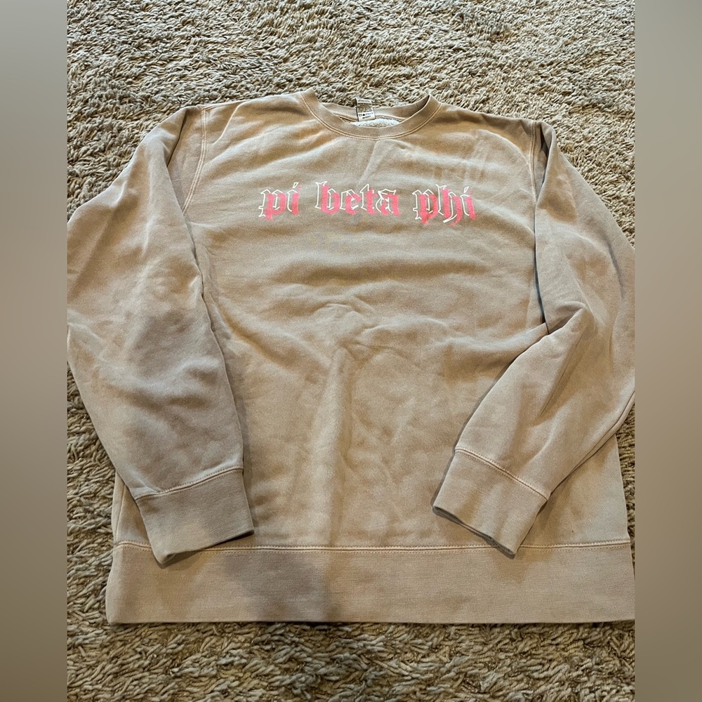 Pi Beta Phi Sweatshirt, Size Medium - image 1